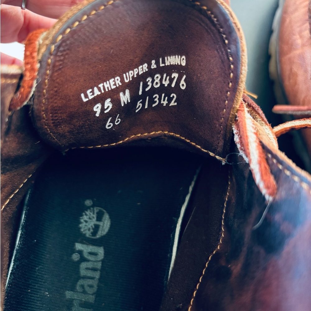 Vintage timberland hiking all leather boots - Picture 7 of 9